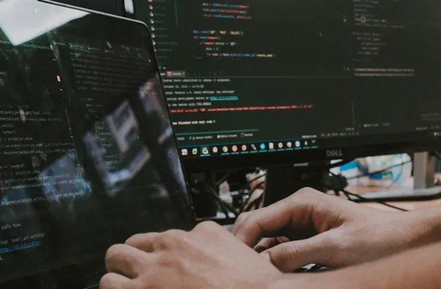 Security monitoring on a screen